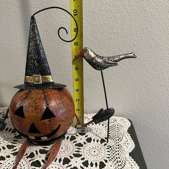 Jack-o-Latern Shelf Sitter NWOT - Picture 2 of 3